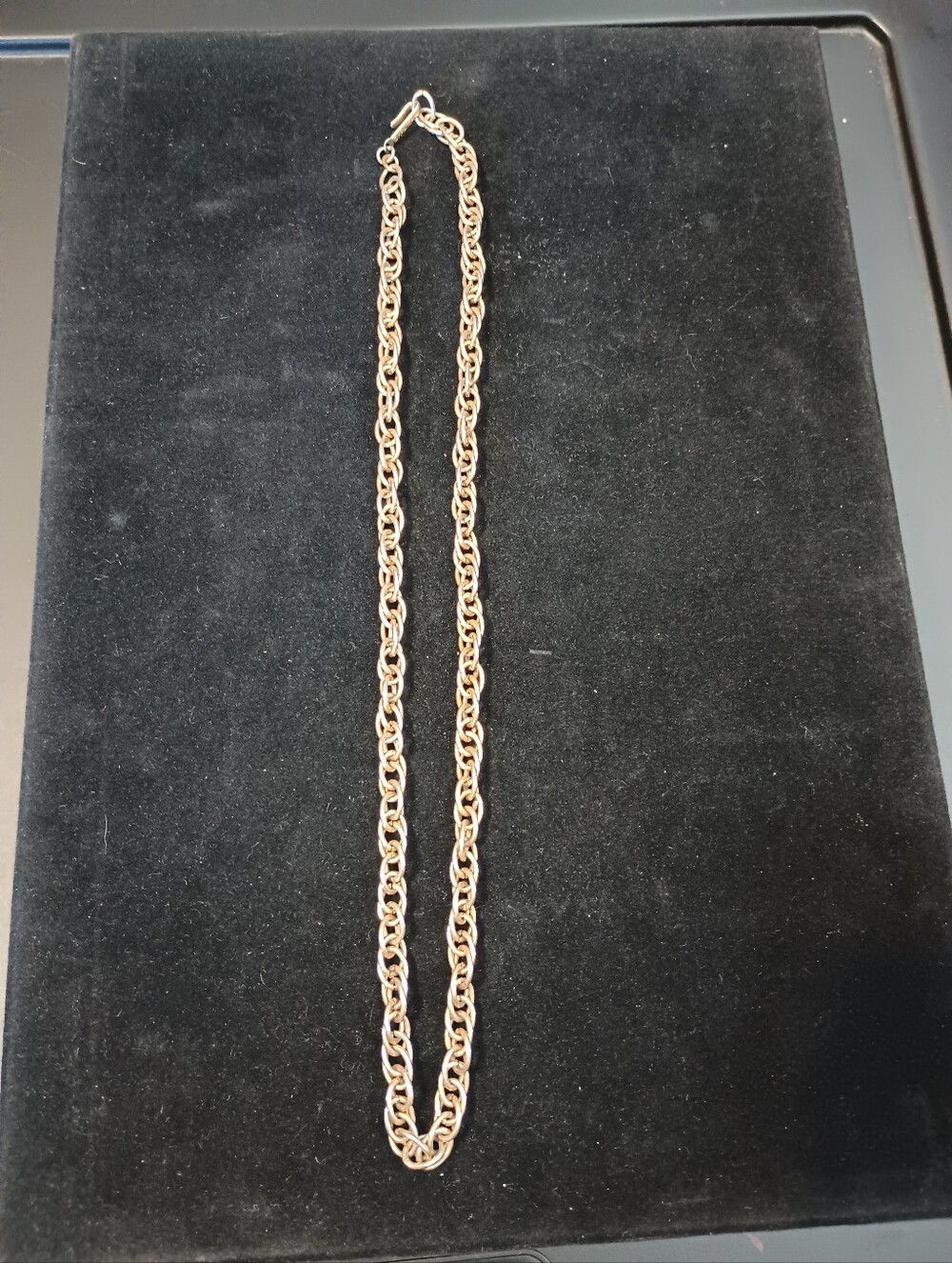 Vintage Kramer Double Link Chain Necklace